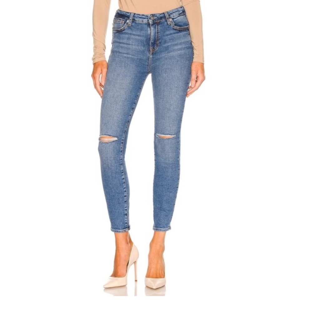 NWT Lovers and friends low rise Ricky skinny jeans in marabella - Picture 1 of 11
